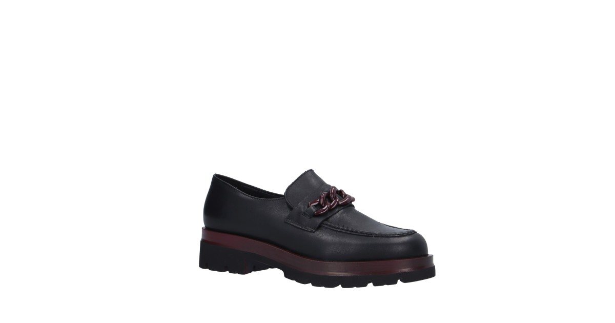 Igi&co Mocassino Nero/bordeaux Gomma 6686011