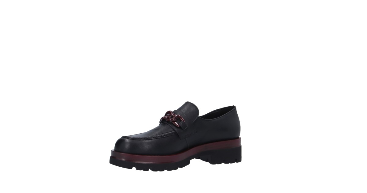 Igi&co Mocassino Nero/bordeaux Gomma 6686011