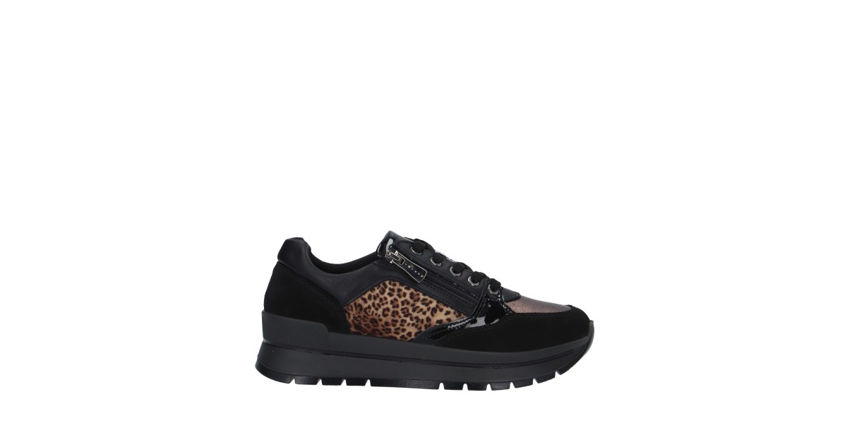 Igi&co Sneaker Nero/animalier Gomma 6673855