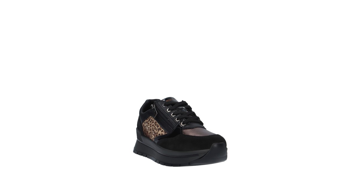 Igi&co Sneaker Nero/animalier Gomma 6673855