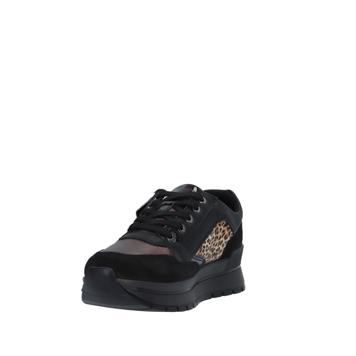 Igi&co Sneaker Nero/animalier Gomma 6673855