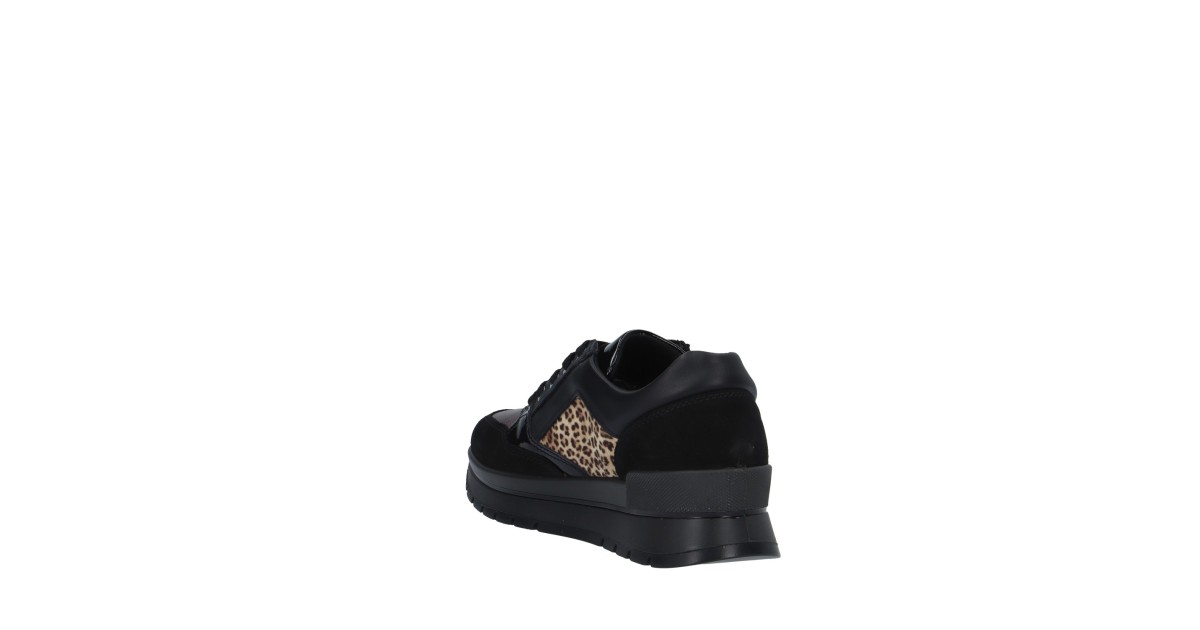 Igi&co Sneaker Nero/animalier Gomma 6673855