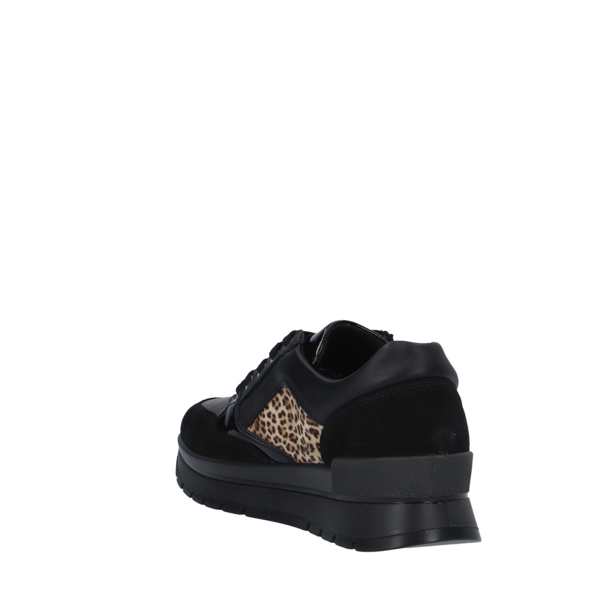 Igi&co Sneaker Nero/animalier Gomma 6673855