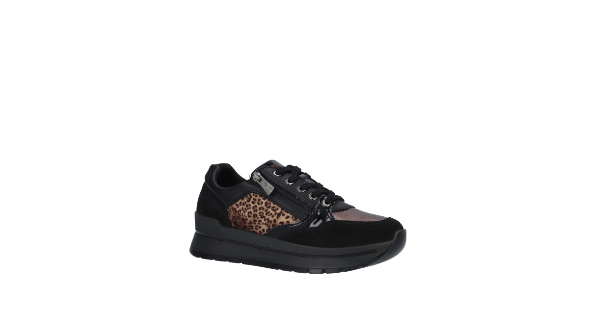 Igi&co Sneaker Nero/animalier Gomma 6673855