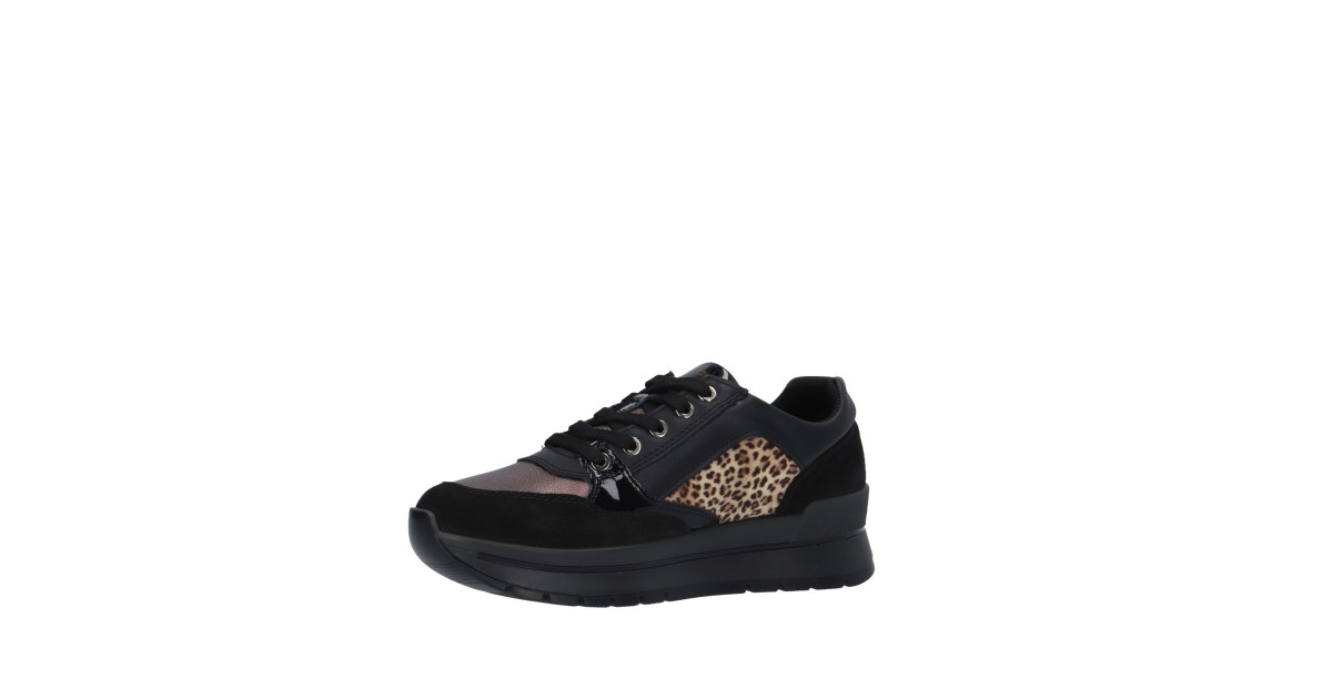 Igi&co Sneaker Nero/animalier Gomma 6673855