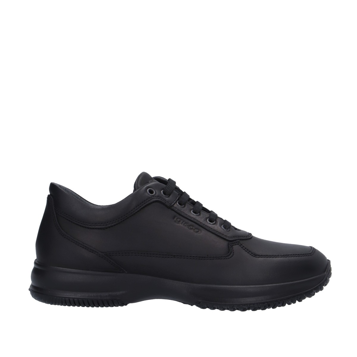 Igi&co Sneaker Nero Gomma 6615700