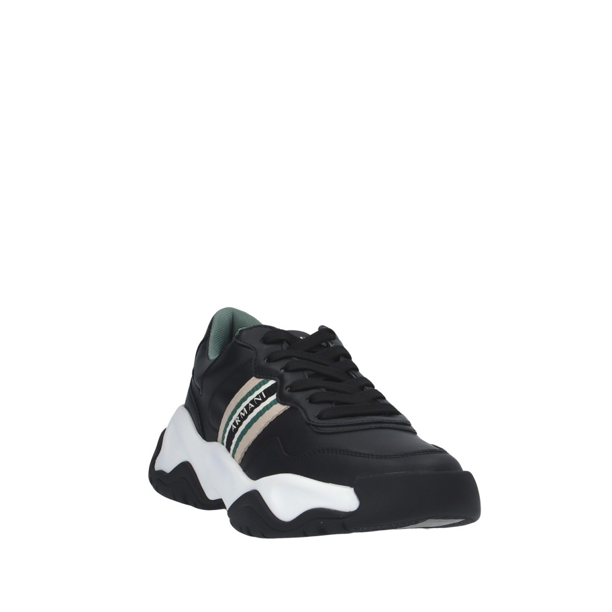 Armani exchange Sneaker Nero/verde Gomma XDX156