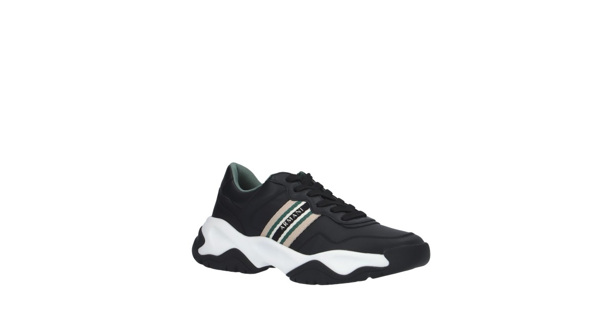 Armani exchange Sneaker Nero/verde Gomma XDX156