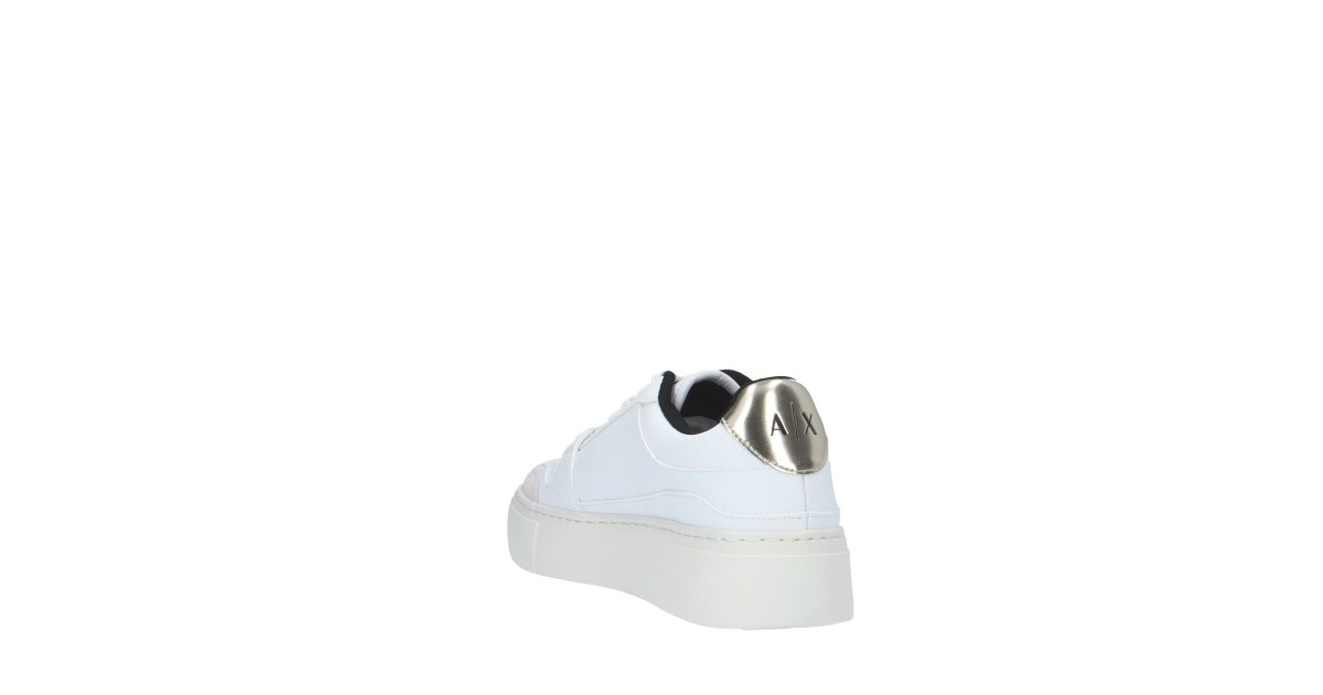 Armani exchange Sneaker Bianco/oro Gomma XDX147