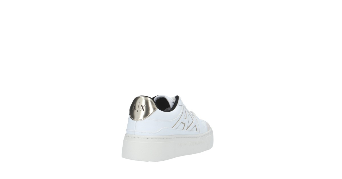 Armani exchange Sneaker Bianco/oro Gomma XDX147