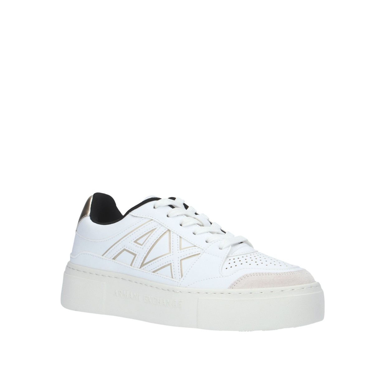 Armani exchange Sneaker Bianco/oro Gomma XDX147