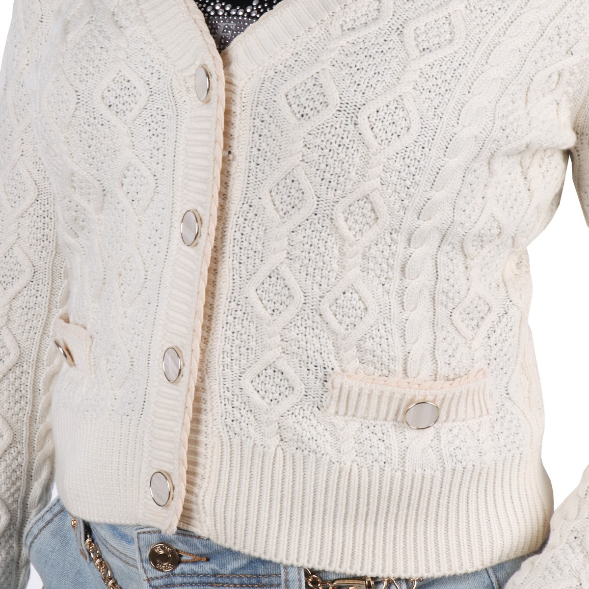 Guess Cardigan Beige W4YR22Z37L1