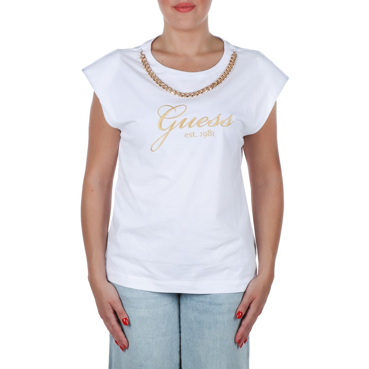 Guess T-shirt Bianco...