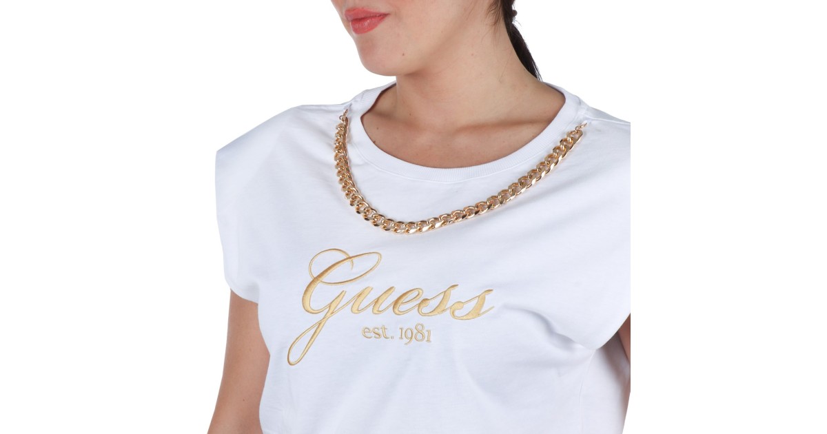 Guess T-shirt Bianco W4YI16I3Z14