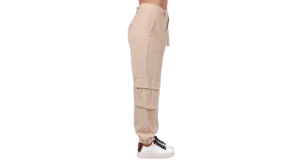 Guess Pantalone Beige W4YB51WDP85