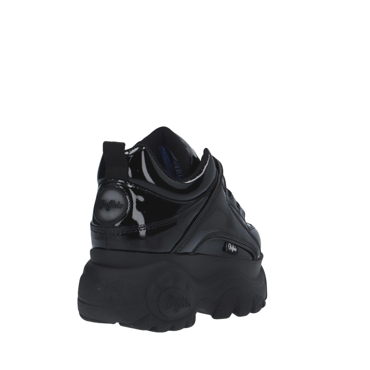 Buffalo Sneaker Nero Platform 1533234