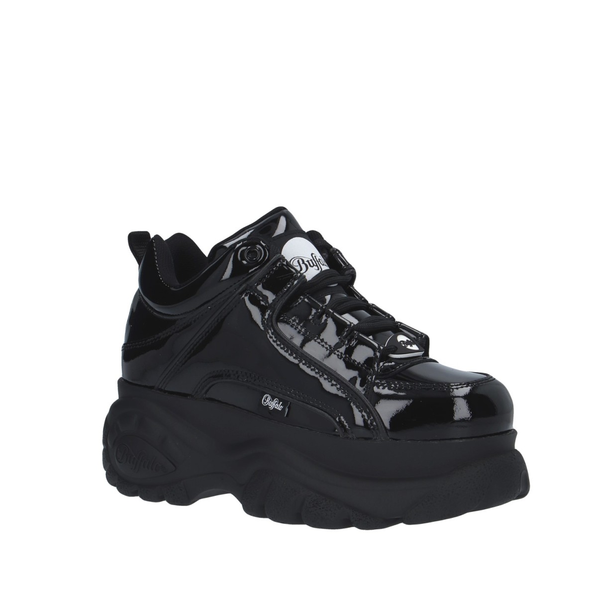 Buffalo Sneaker Nero Platform 1533234