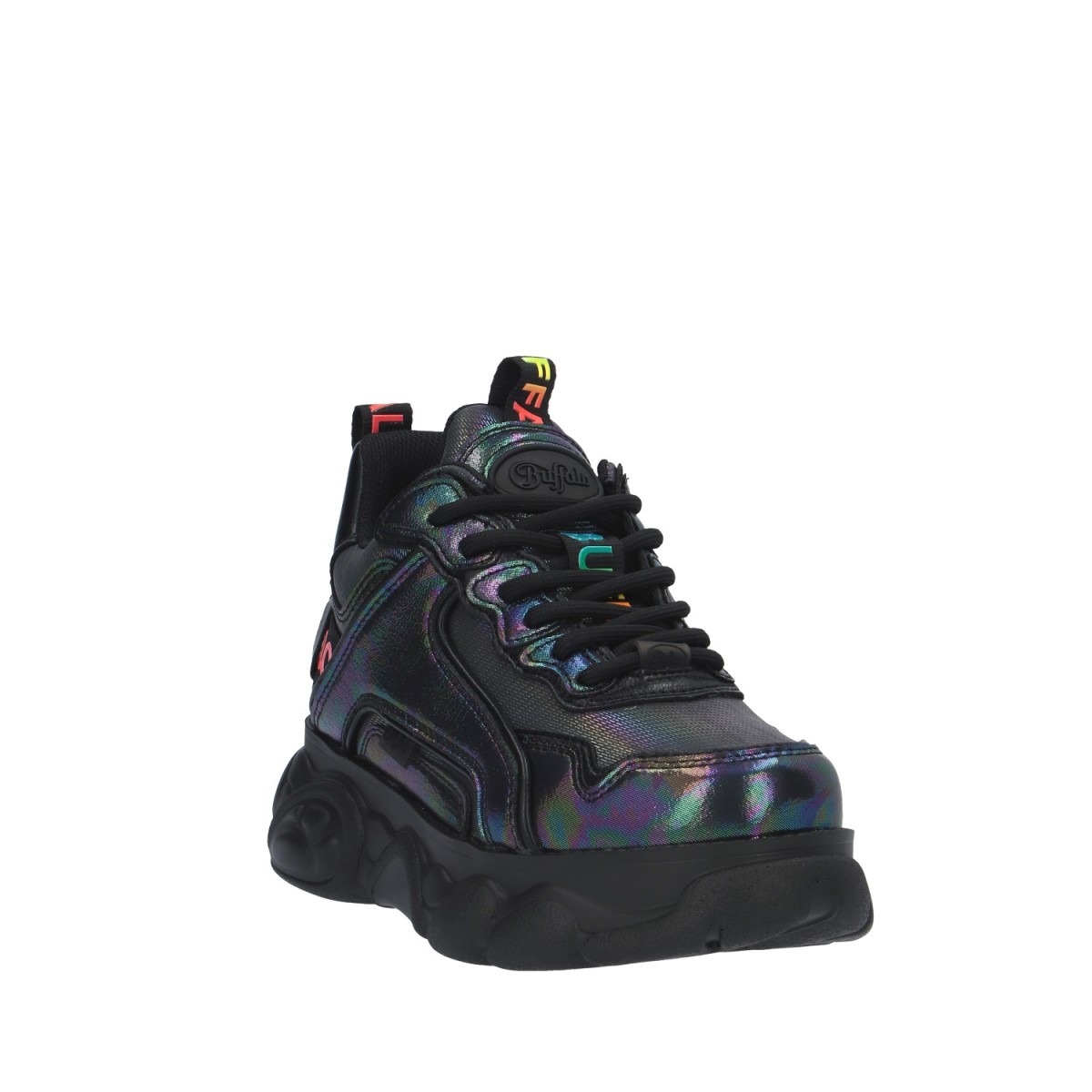 Buffalo Sneaker Nero Platform 1636207