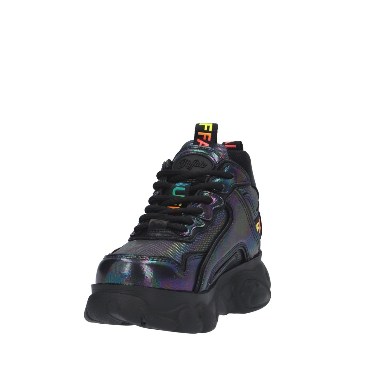 Buffalo Sneaker Nero Platform 1636207