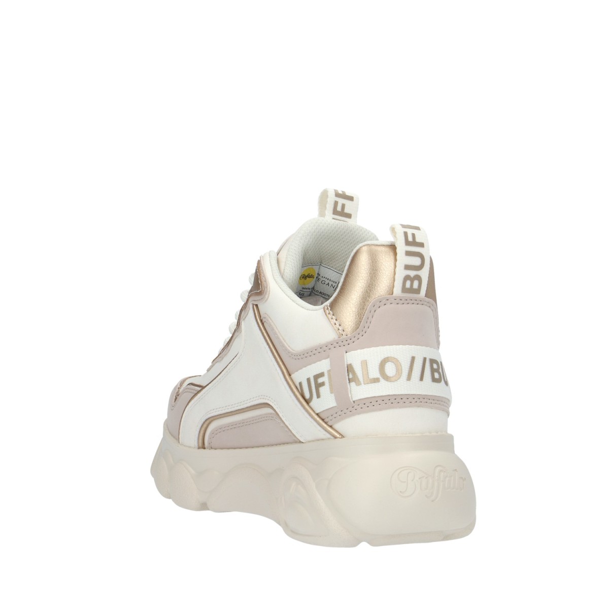 Buffalo Sneaker Crema Platform 1636205