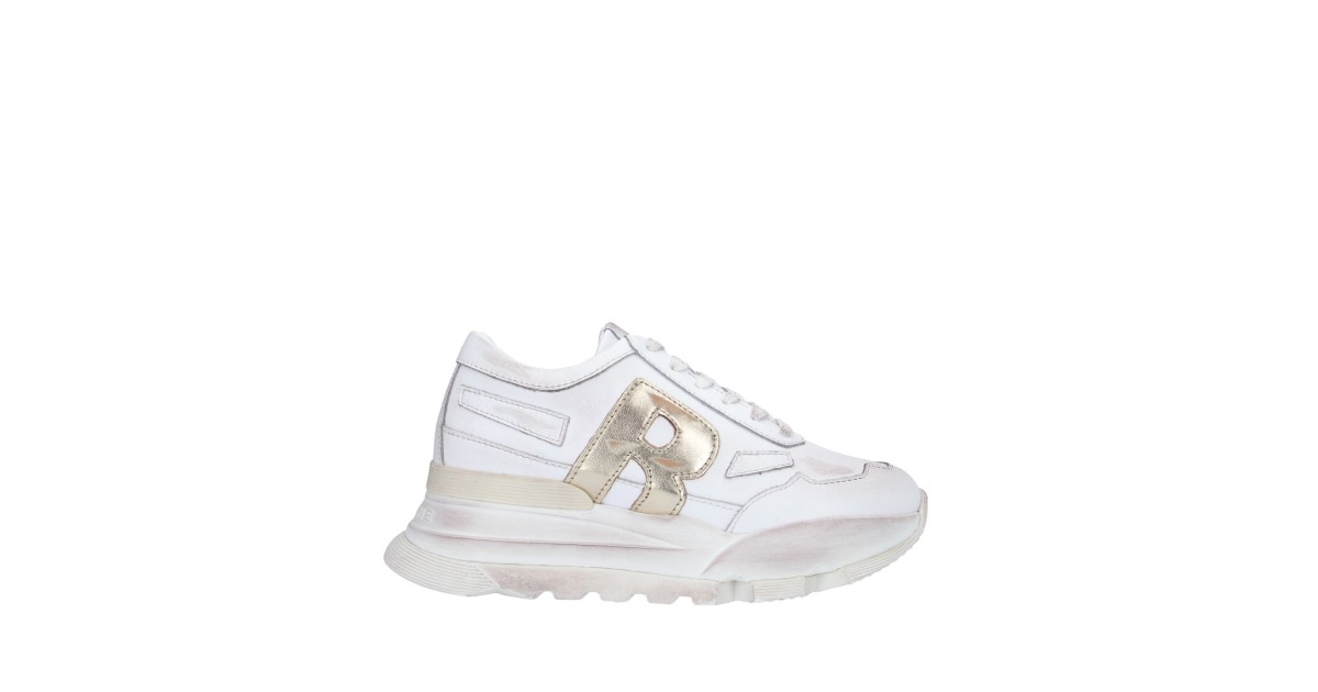 Rucoline Sneaker Bianco/oro Platform AKI