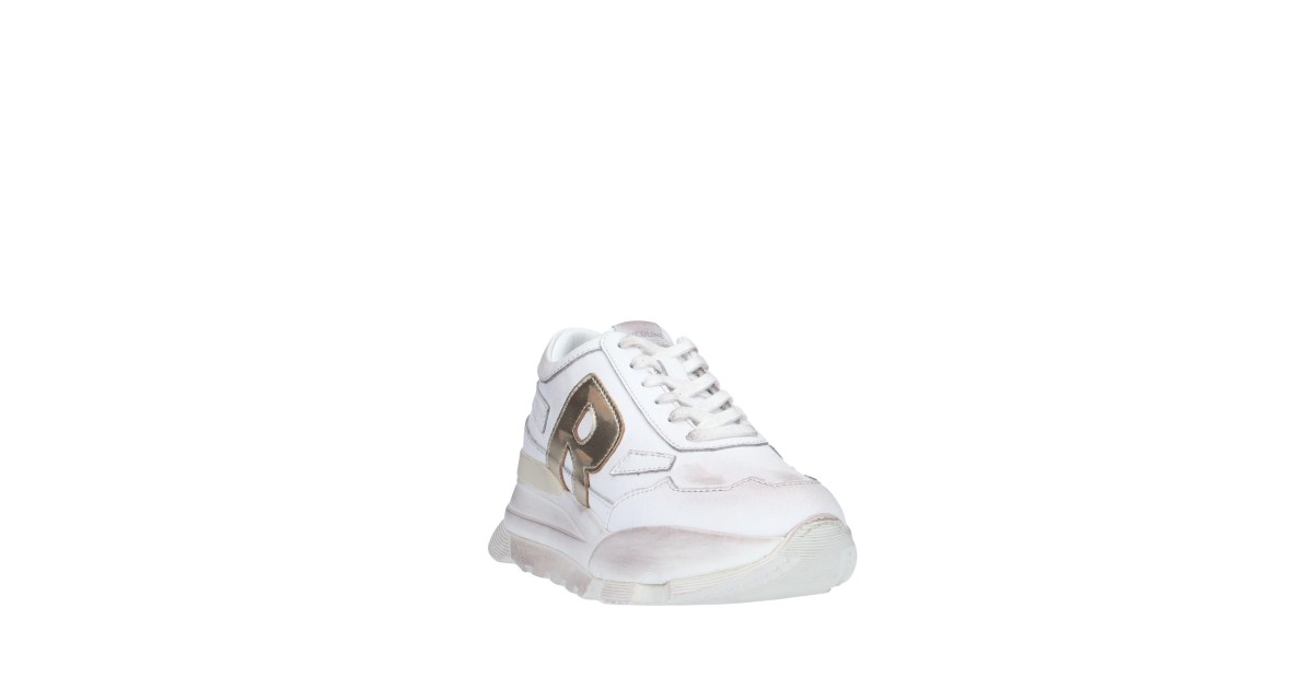 Rucoline Sneaker Bianco/oro Platform AKI