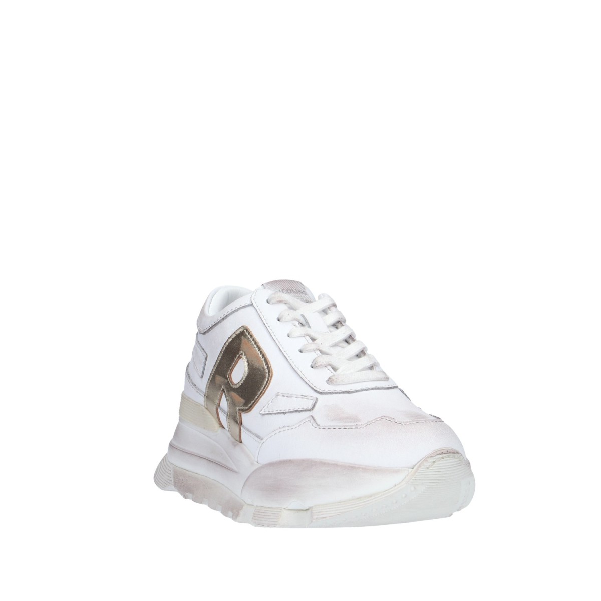 Rucoline Sneaker Bianco/oro Platform AKI