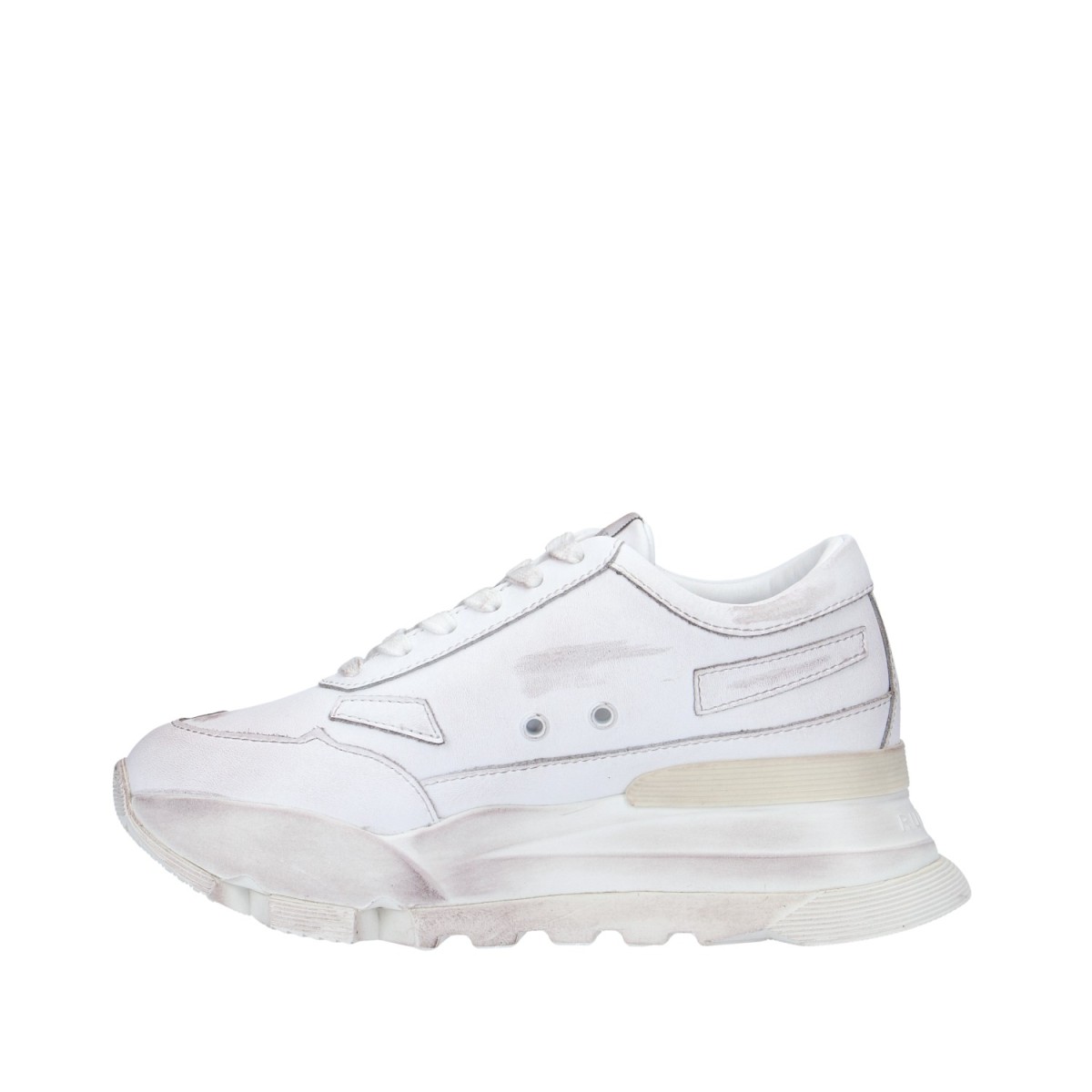 Rucoline Sneaker Bianco/oro Platform AKI