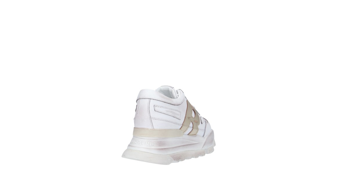 Rucoline Sneaker Bianco/oro Platform AKI