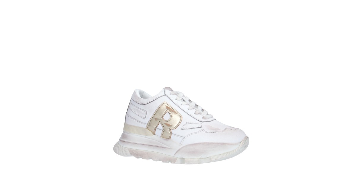 Rucoline Sneaker Bianco/oro Platform AKI