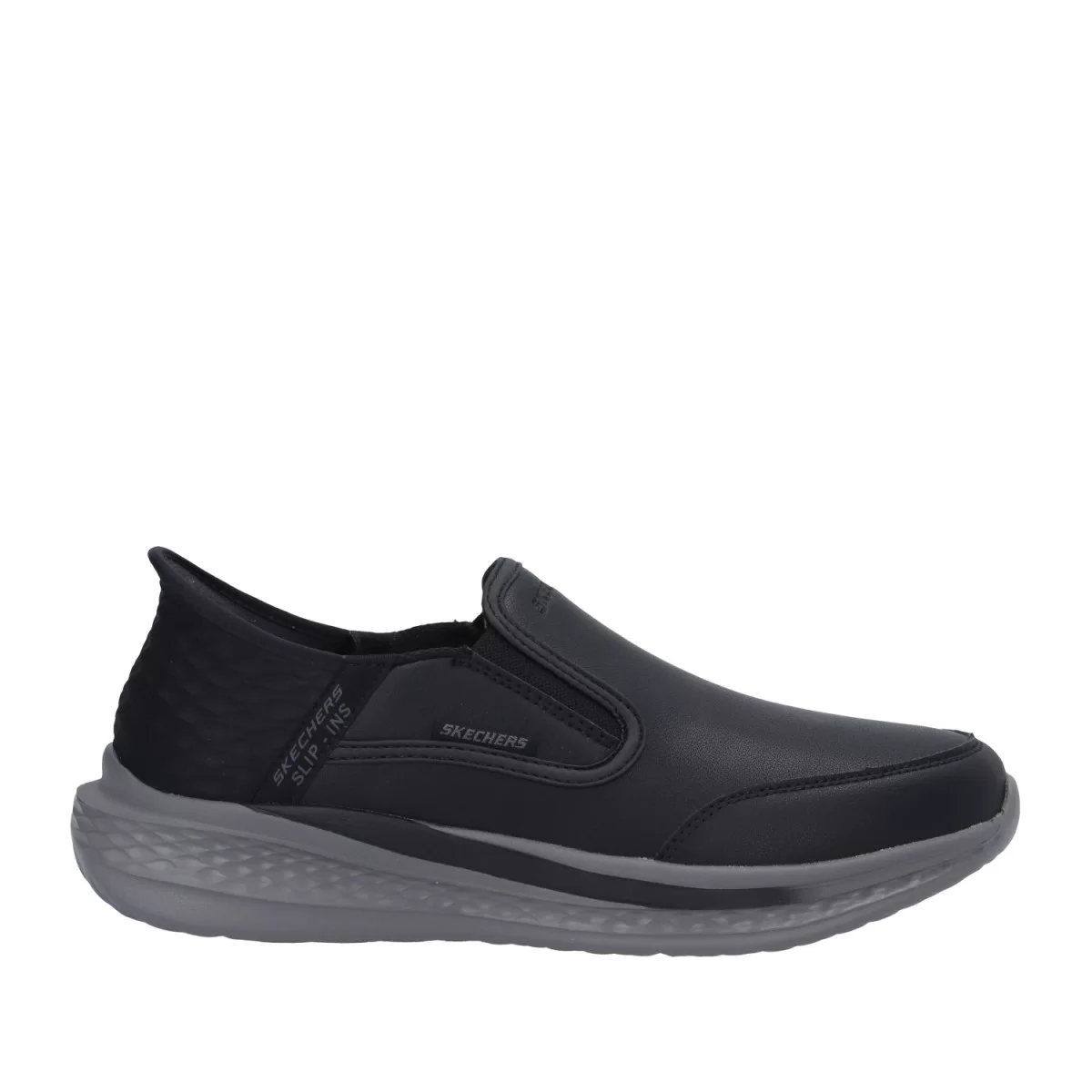 Skechers Slip on Nero Gomma...