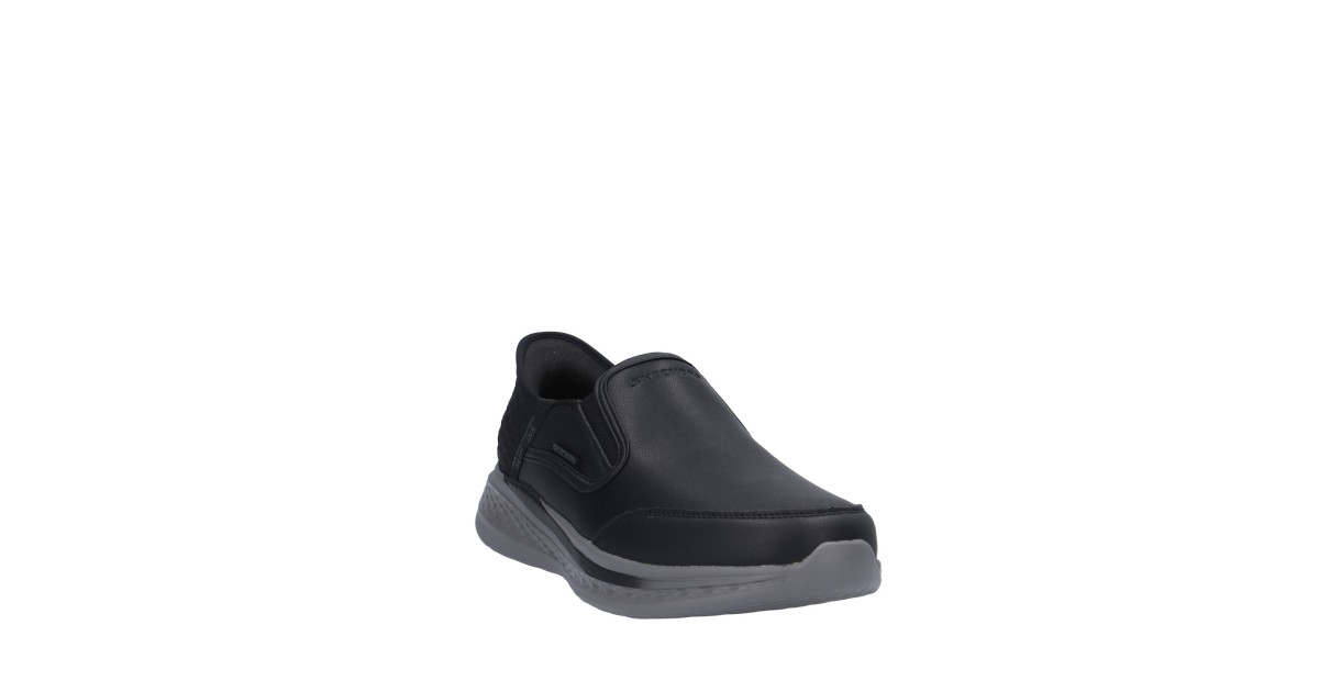 Skechers Slip on Nero Gomma 205237