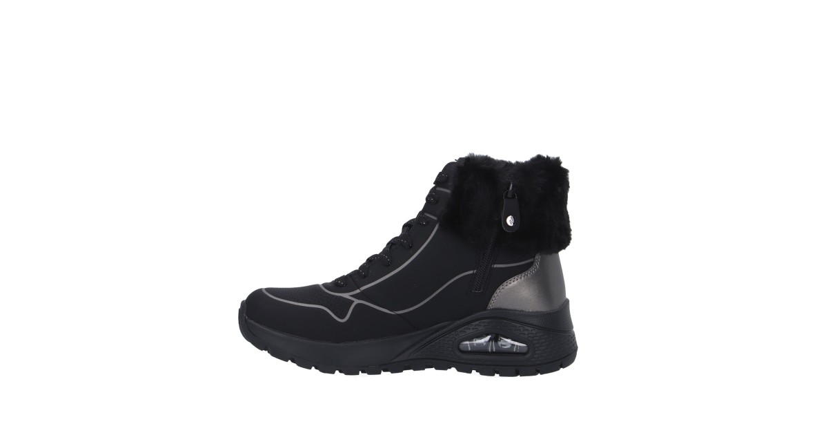 Skechers Sneaker alta Nero Gomma 167993