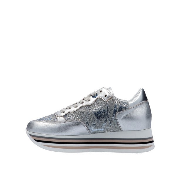 Ed Parrish SNEAKER Argento