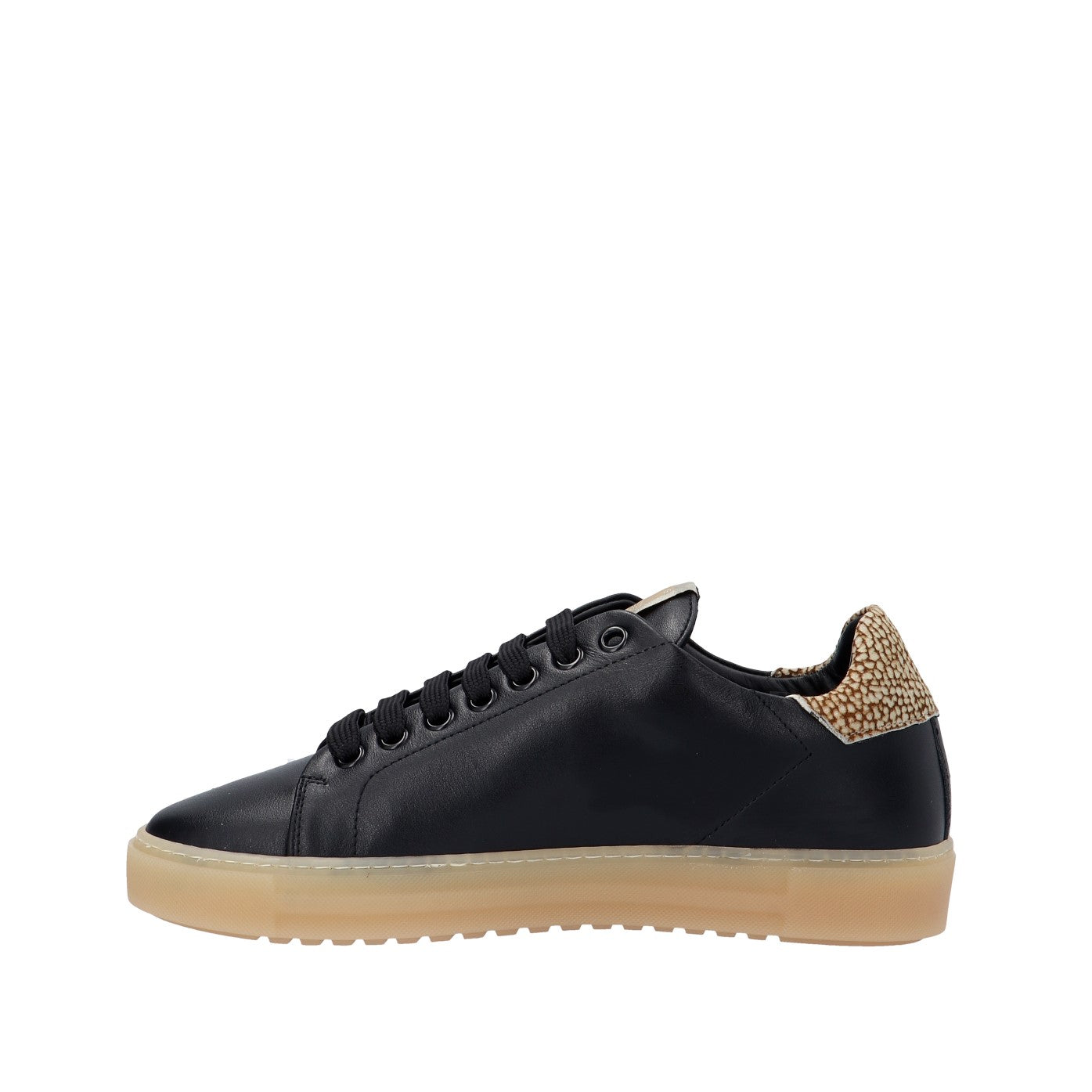 Borbonese SNEAKER Nero/naturale