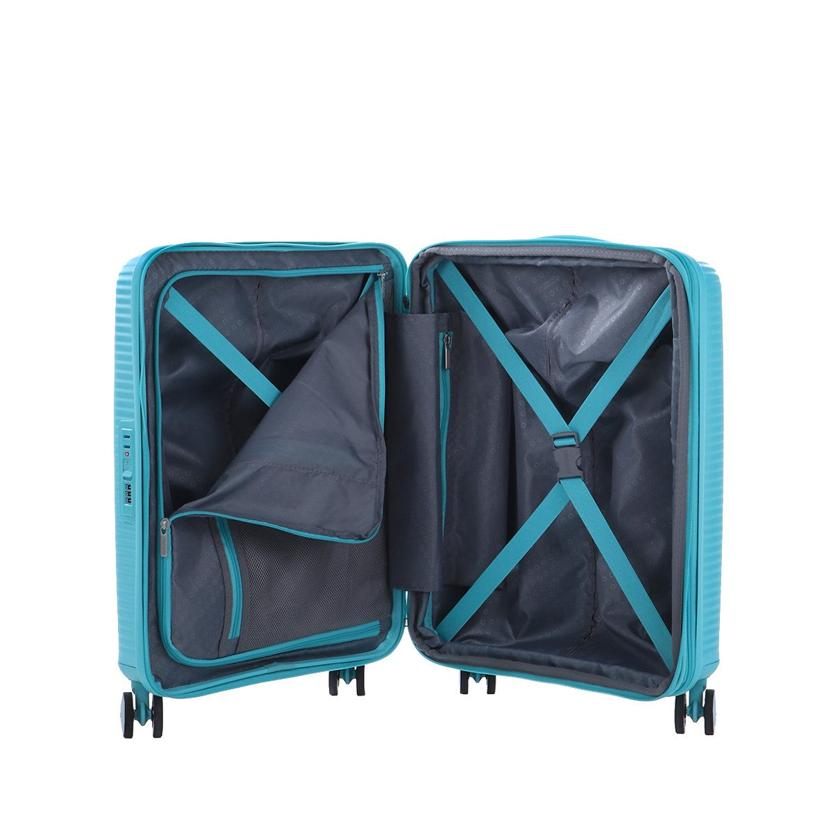 American Tourister By Samsonite SPINNER CABINA 4 RUOTE Poolside Blue