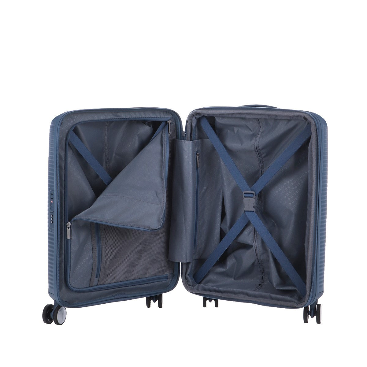 American Tourister By Samsonite SPINNER CABINA 4 RUOTE Stone Blue