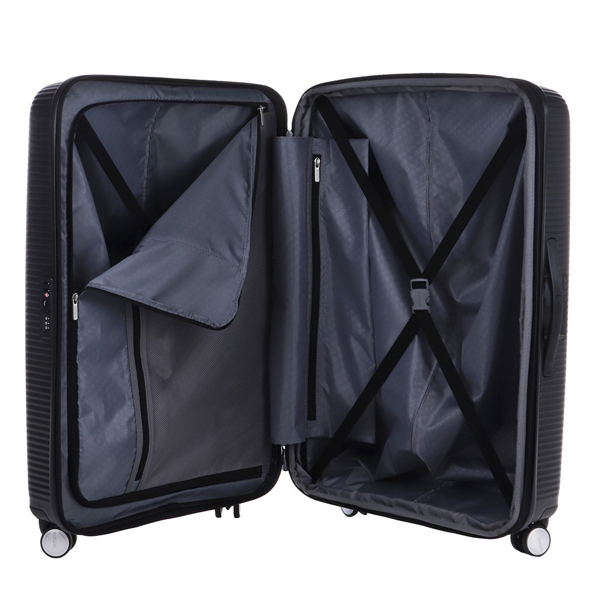 American Tourister By Samsonite SPINNER L 4 RUOTE Nero