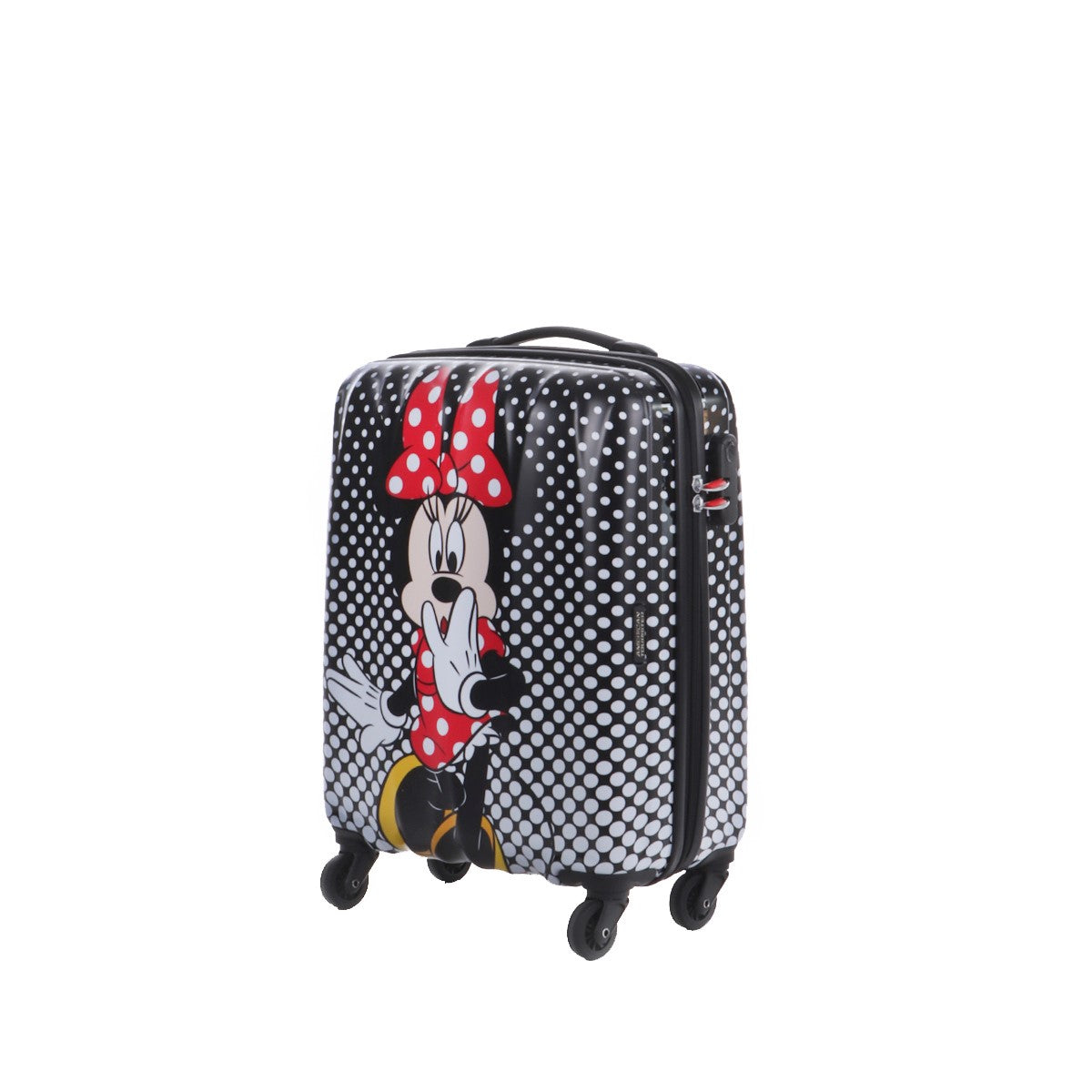 American Tourister By Samsonite SPINNER CABINA 4 RUOTE Minnie Mouse Polka Dot