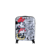 American Tourister By Samsonite SPINNER CABINA 4 RUOTE Minnie Comics White