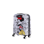 American Tourister By Samsonite SPINNER CABINA 4 RUOTE Minnie Comics White