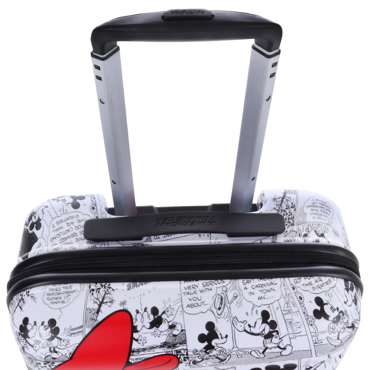 American Tourister By Samsonite SPINNER CABINA 4 RUOTE Minnie Comics White