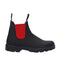 Blundstone STIVALETTO Nero/rosso