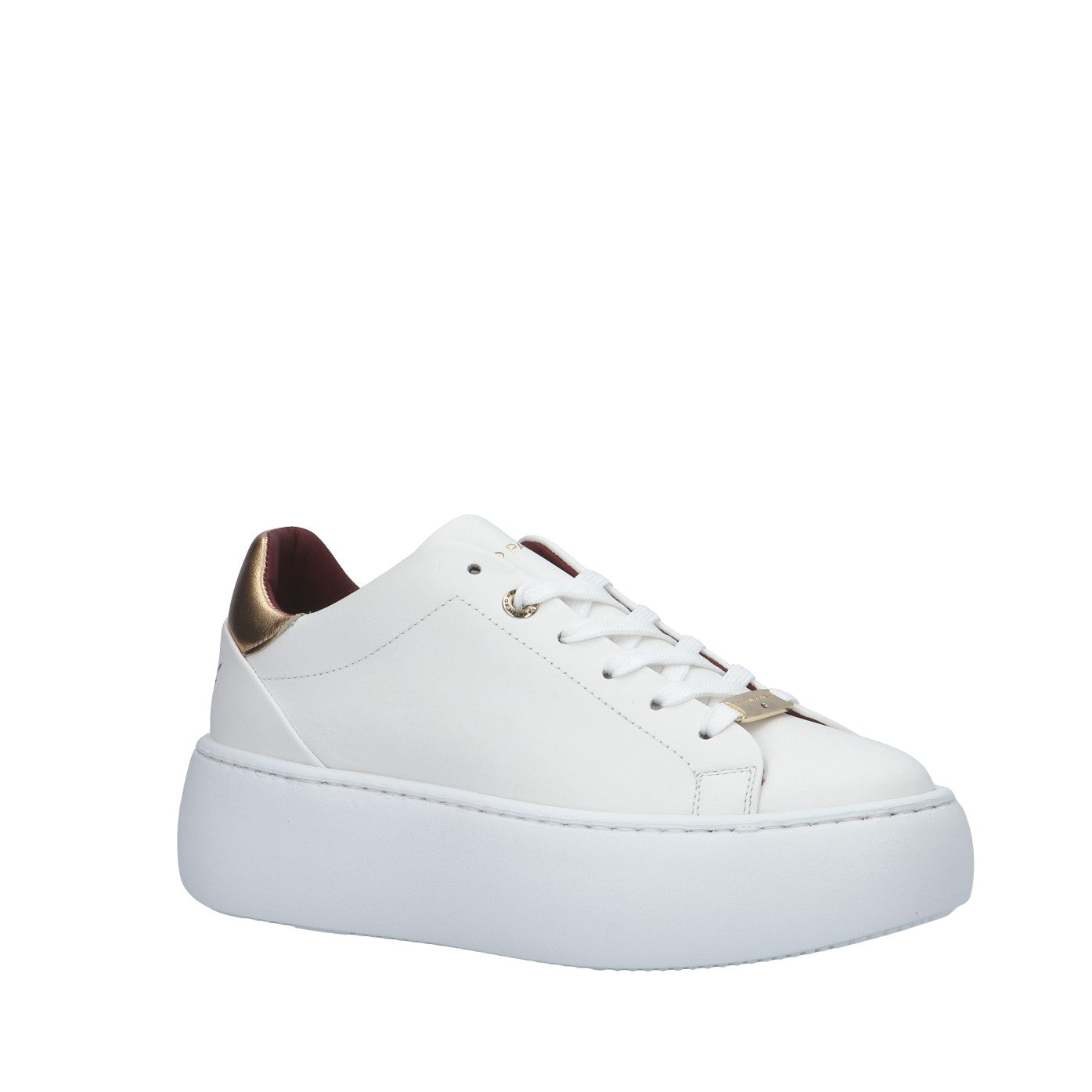 Ed Parrish SNEAKER Bianco/oro