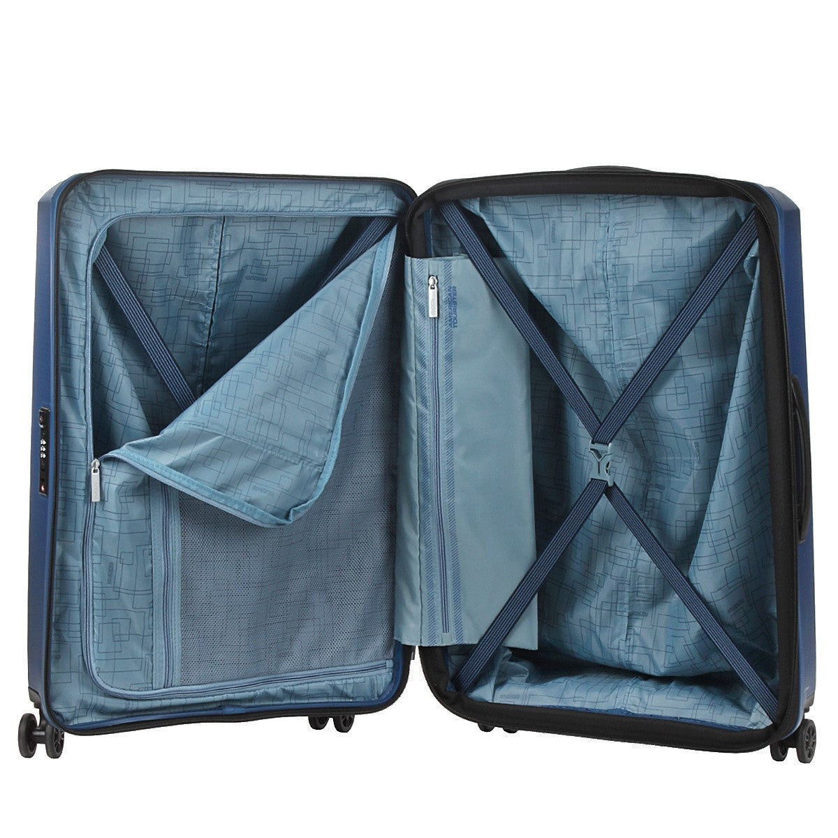 American Tourister By Samsonite SPINNER M 4 RUOTE Navy Blue