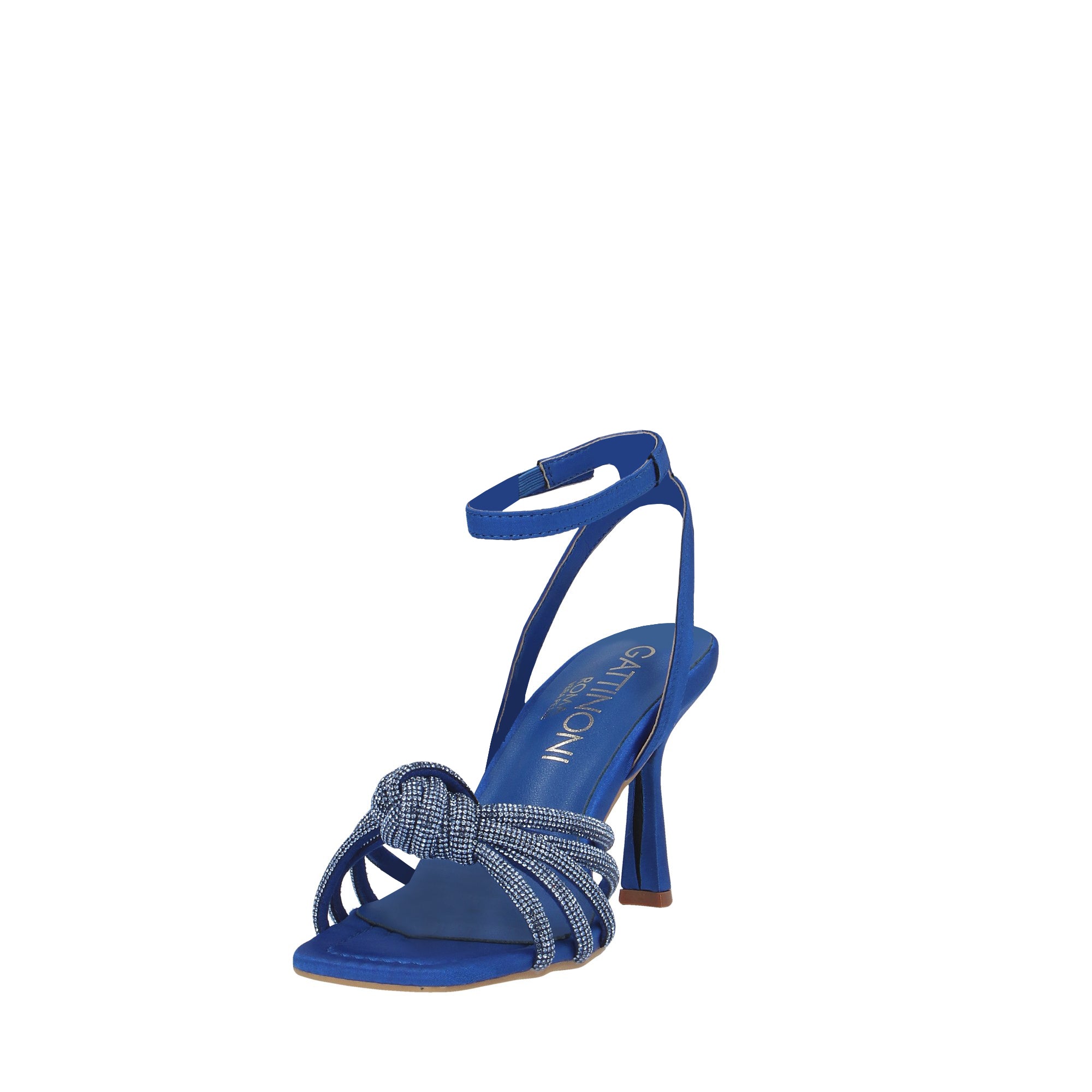 Gattinoni Roma SANDALO TACCO Bluette