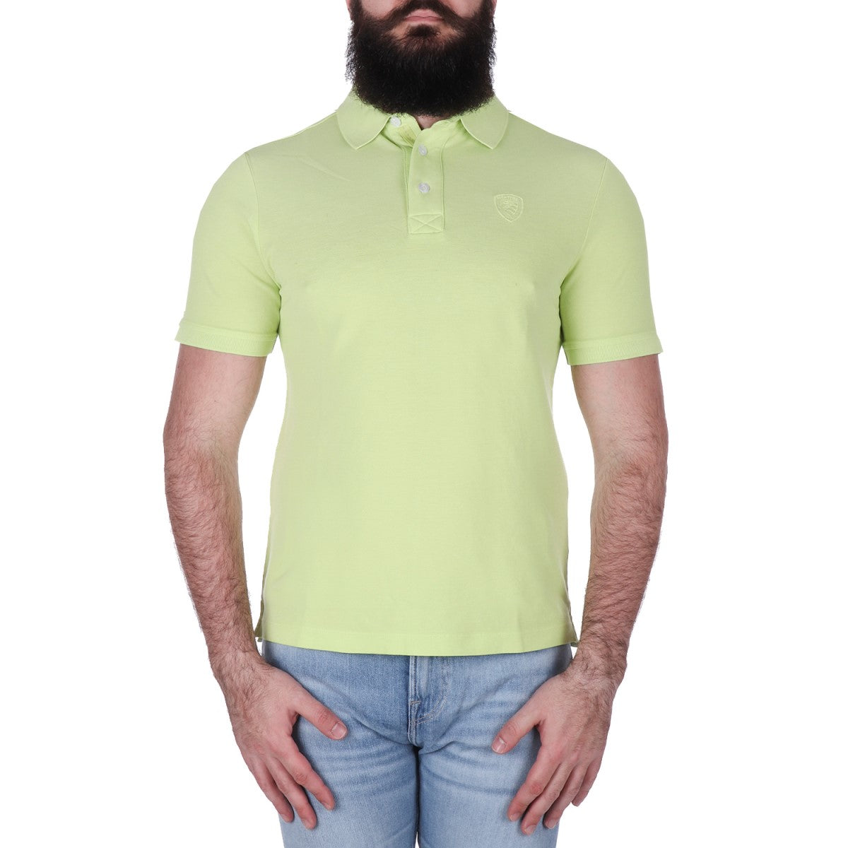 Blauer POLO Verde Acido