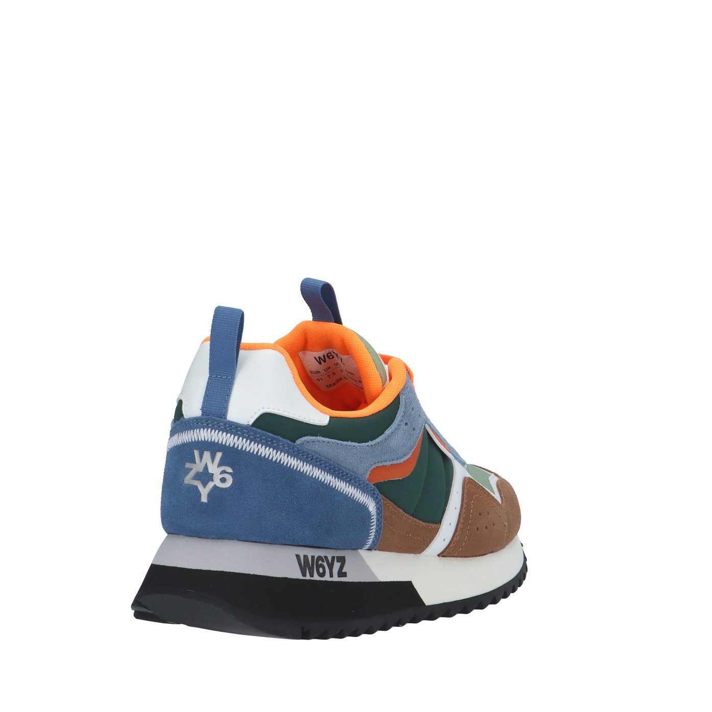 W6yz SNEAKER Marrone/salvia/celeste