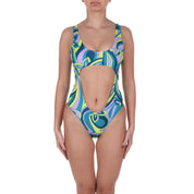 Mefui MONOKINI Verde/lilla