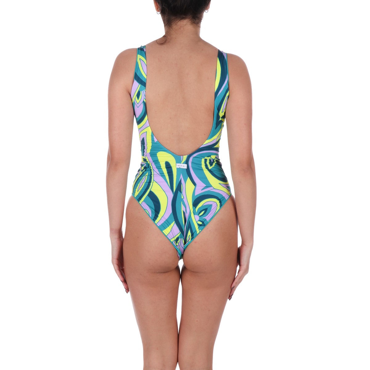 Mefui MONOKINI Verde/lilla